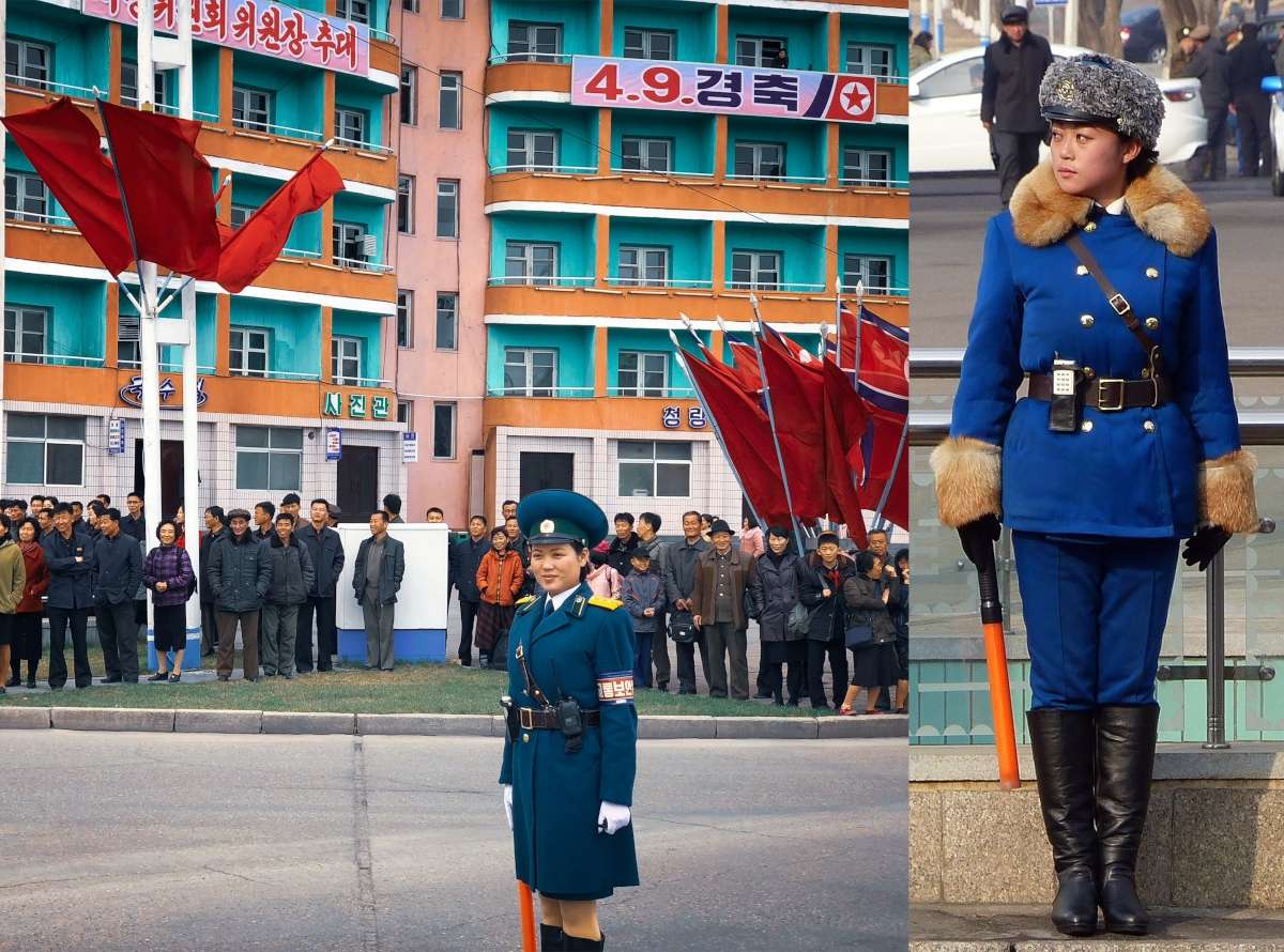 Βόρεια-Κορέα-αστυνομικίνες